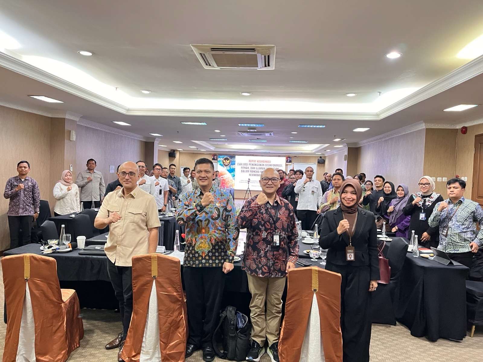 Kemenko Polkam Gelar Rakor di Bogor Sepakati Percepatan Take Down dan Narasi Positif di Ruang Digital