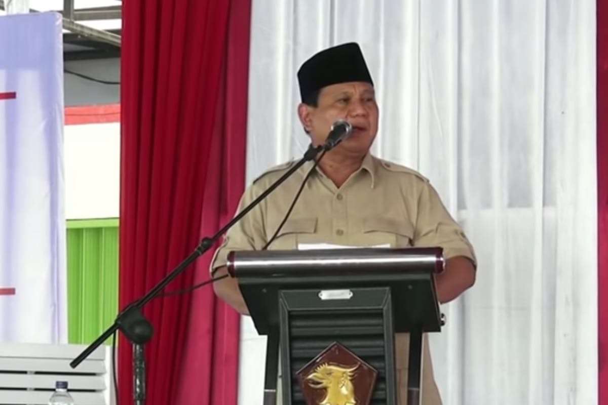 PRABOWO: KRITIK JAWAB DENGAN HASIL, BUKAN RETORIKA. INDONESIA TARGET TUMBUH 8%