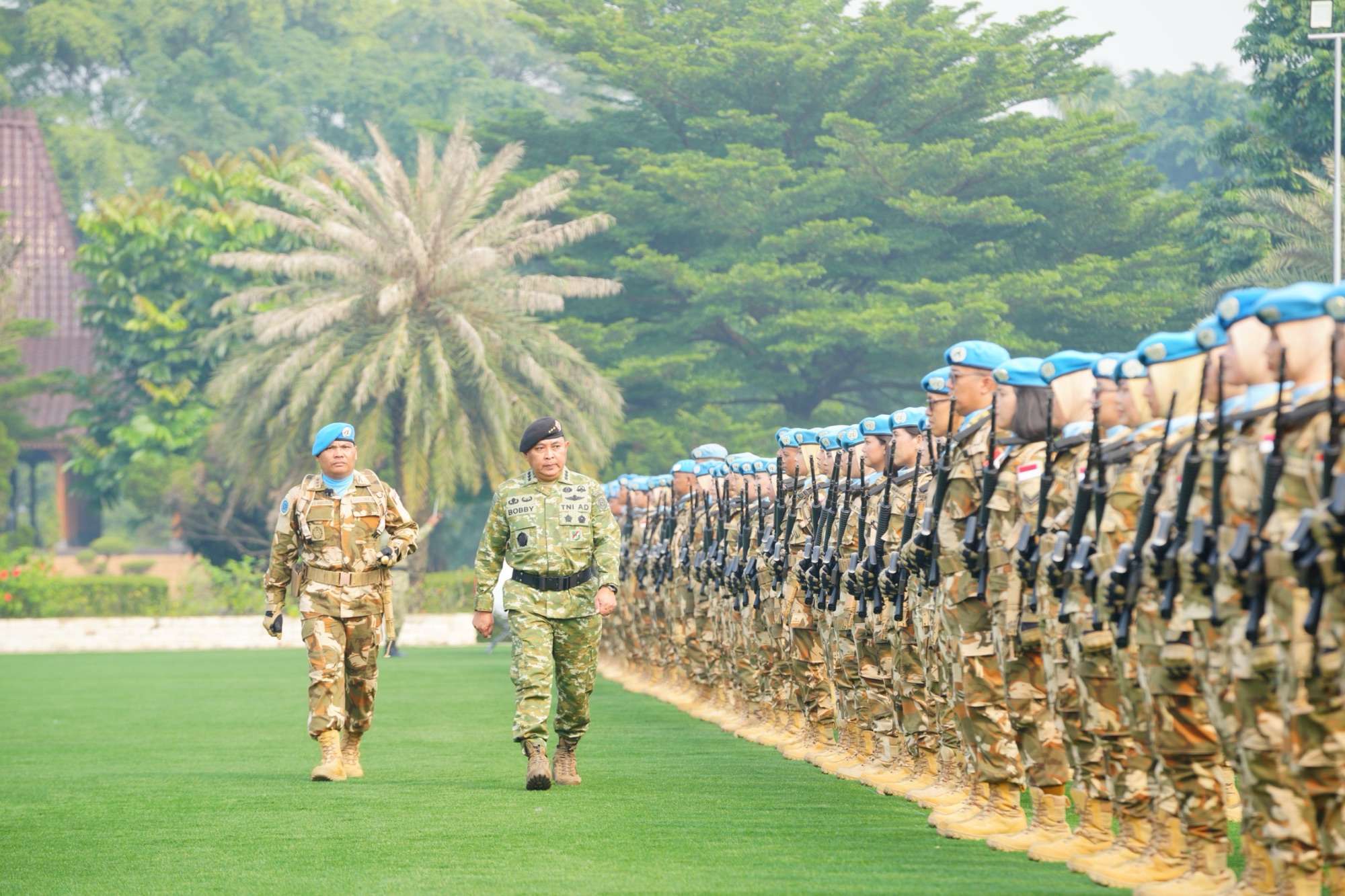 Mabes TNI Sambut Kedatangan Pasukan Pemeliharaan Perdamaian Dunia