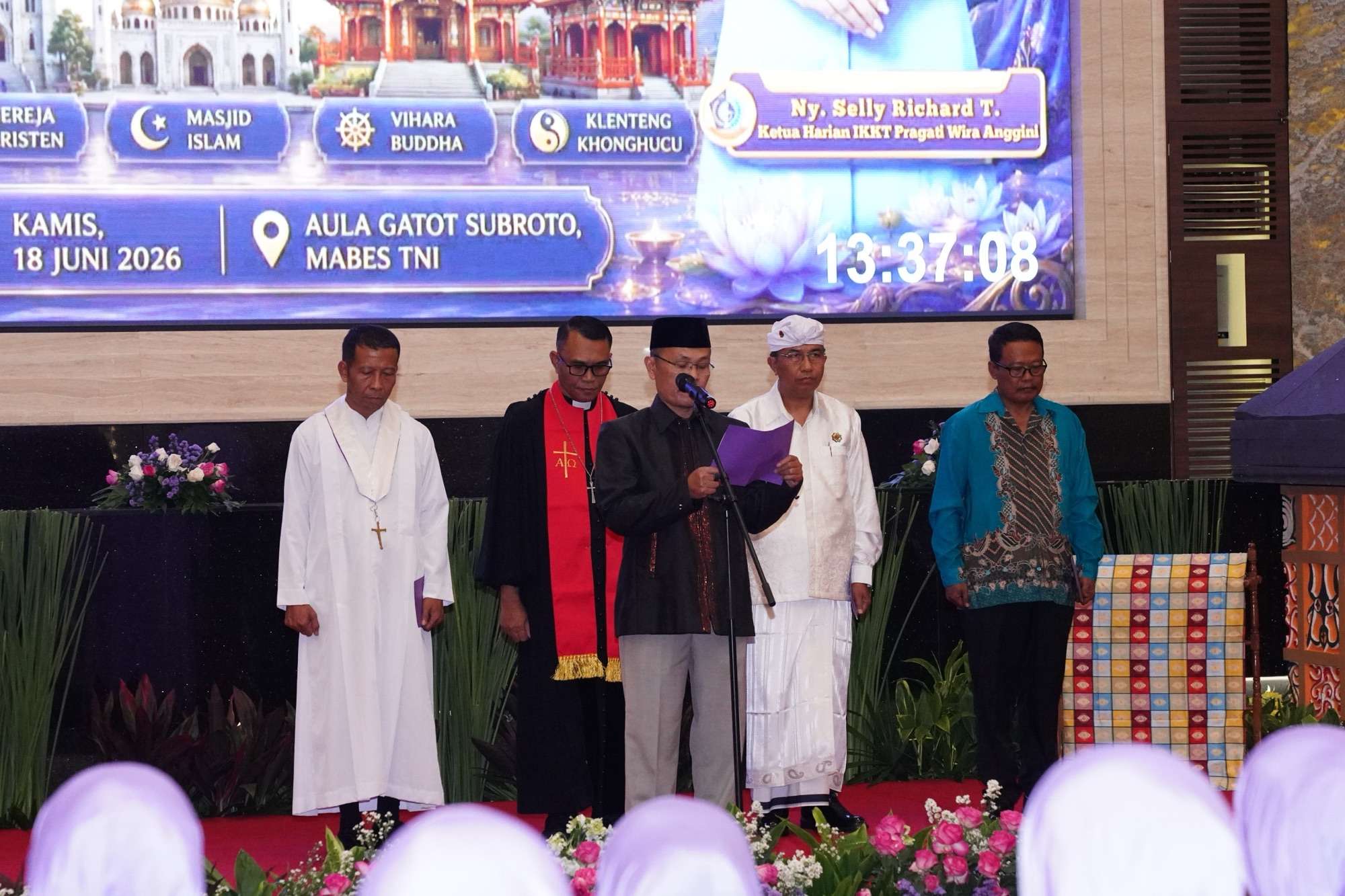 Peringati HUT Ke-60, IKKT Pragati Wira Anggini Gelar Seminar Kesehatan dan Doa Bersama Lintas Agama