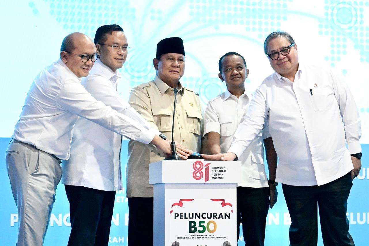 Panglima TNI Hadiri Peluncuran Biodiesel B50, Dukung Penguatan Kemandirian Energi Nasional