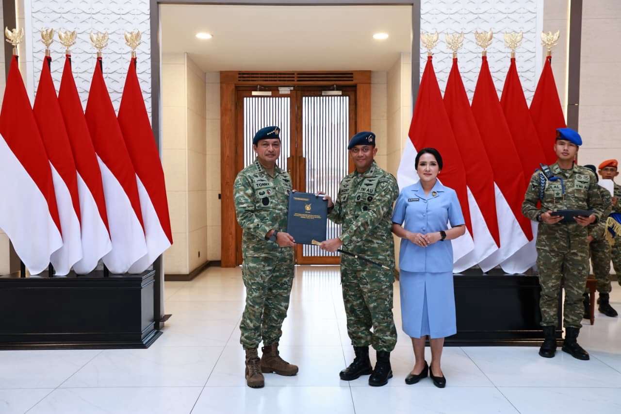 Danlanud Sultan Hasanuddin Resmi Sandang Pangkat Marsekal Pertama