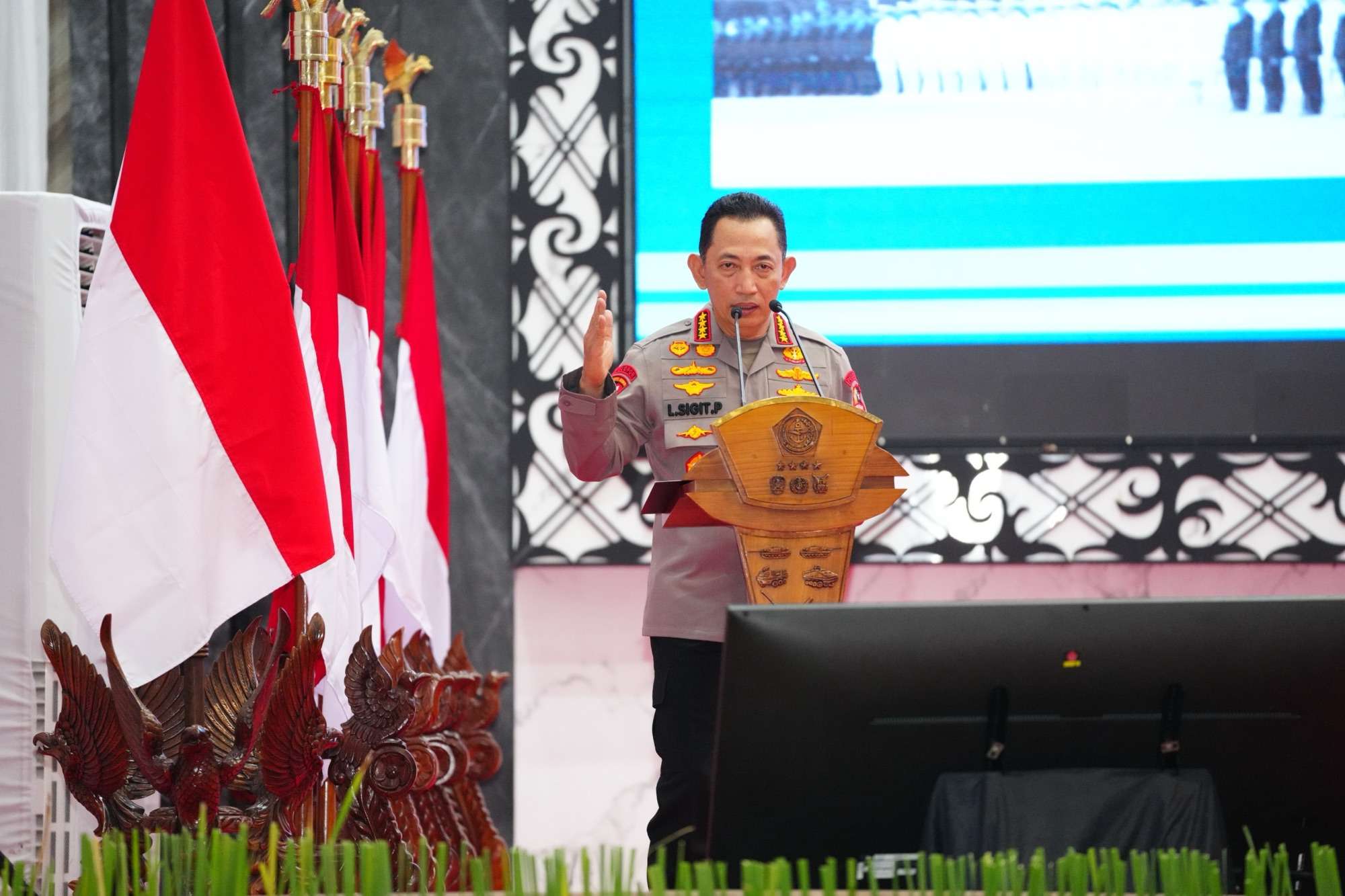1.173 Capaja TNI-Polri, Terima Pembekalan dari Menhan RI, Panglima TNI dan Kapolri