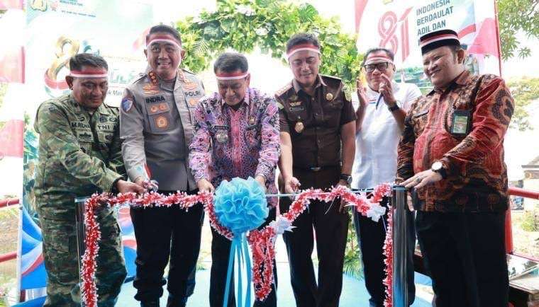 Akses Lancar, Jembatan Merah Putih Presisi Hubungkan Warga, Sekolah, dan Pusat Ekonomi