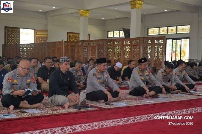 Doa Bersama dan Santunan Anak Yatim, Polda Jabar Kuatkan Spirit Pengamanan