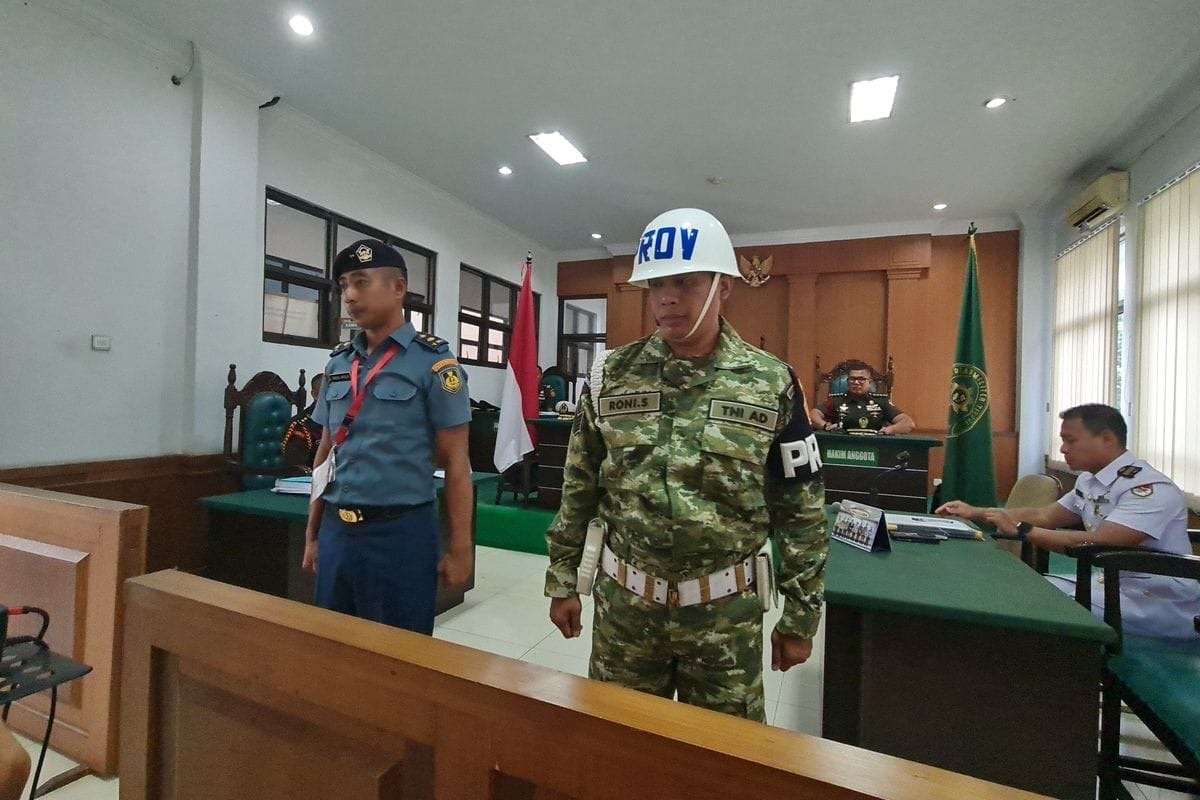 Mayor Laut Faisal Mulia Divonis 10Tahun Penjara Dan Dipecat Karena Terlibat Sabu