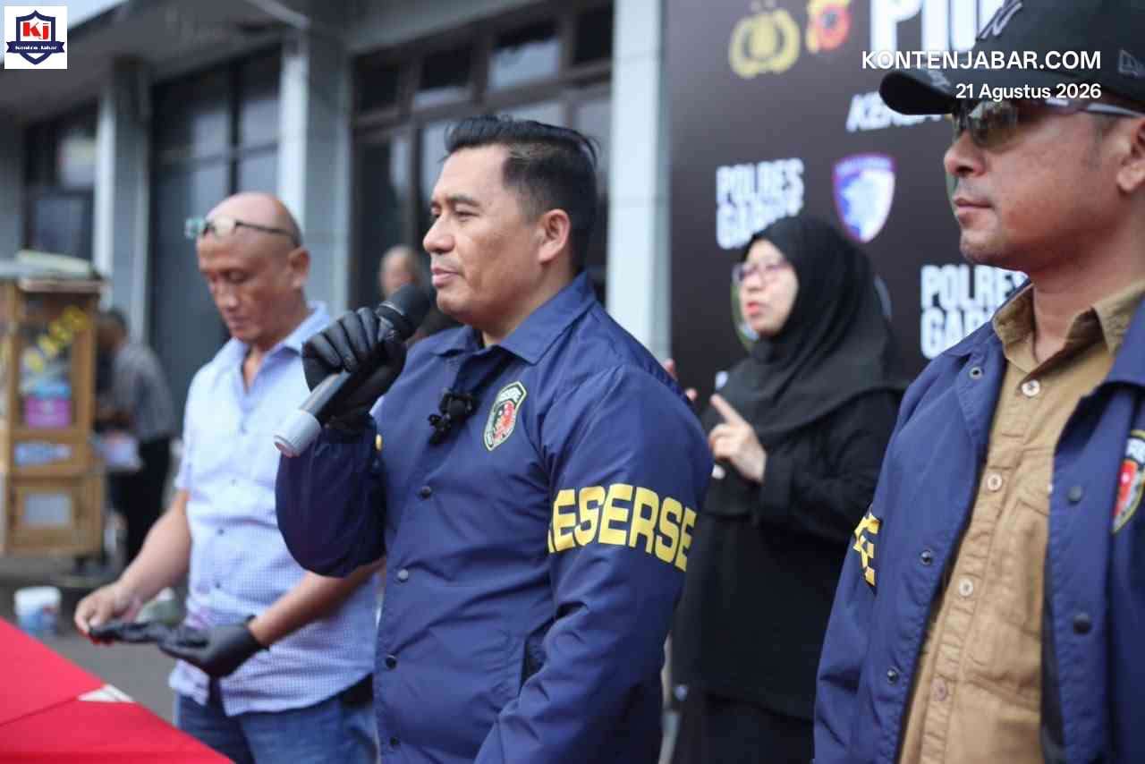 Polres Garut Ungkap Penyalahgunaan BBM Subsidi: 16 Jerigen dan 1 Mobil Disita,BBM Subsidi Dijual Lagi Tanpa Izin, Pelaku Terancam 6 Tahun Penjara dan Denda Rp60 Miliar