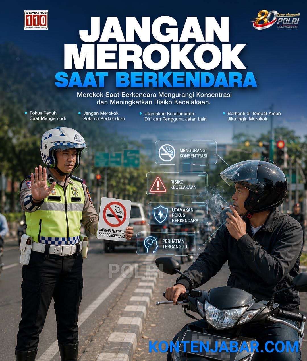 Hindari Roko Saat Mengemudi! Keselamatan Di Jaga Jadi Prioritas