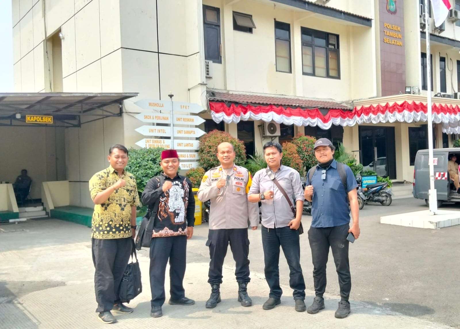 Audiensi DPP FORMASI dengan Wakapolsek Tambun Selatan: Generasi Muda Harus Diselamatkan dari Narkoba dan Tawuran