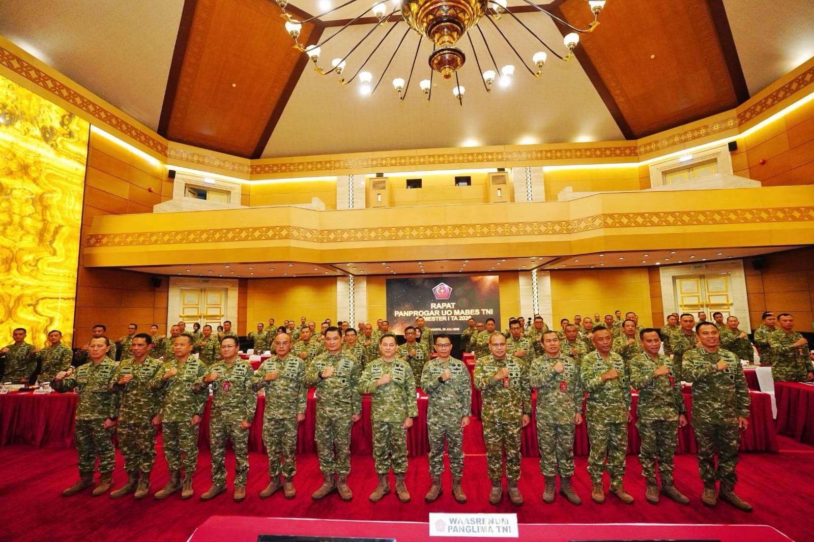 Asrenum Panglima TNI Dorong Optimalisasi Program dan Anggaran Satker Melalui Evaluasi Kinerja