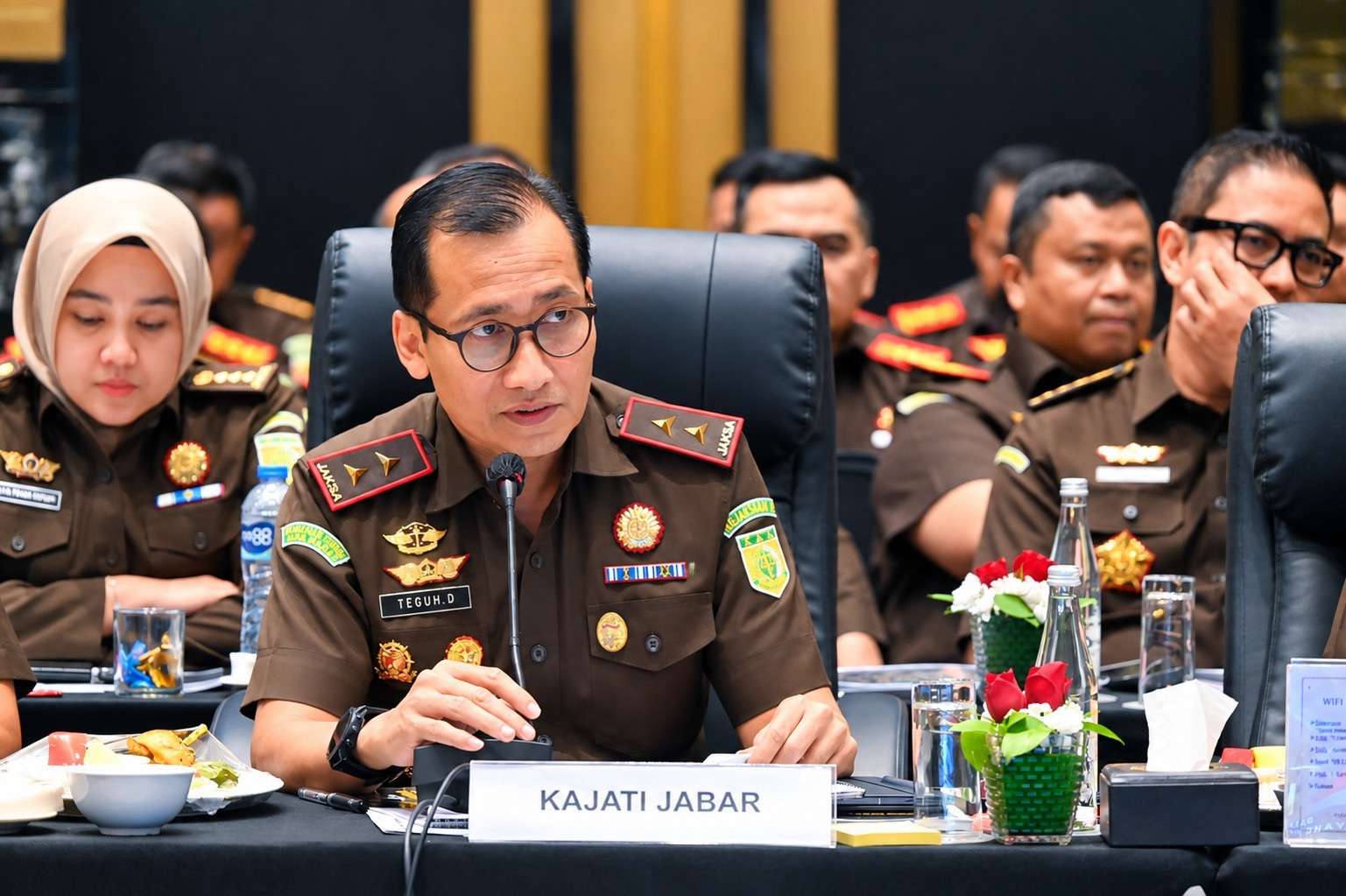 KUNJUNGAN KERJA KOMISI III DPR RI DI PROVINSI JAWA BARAT DALAM RANGKA MONITORING EKOSISTEM PENEGAKAN HUKUM YANG KOLABORATIF PROFESIONAL DAN BERINTEGRITAS