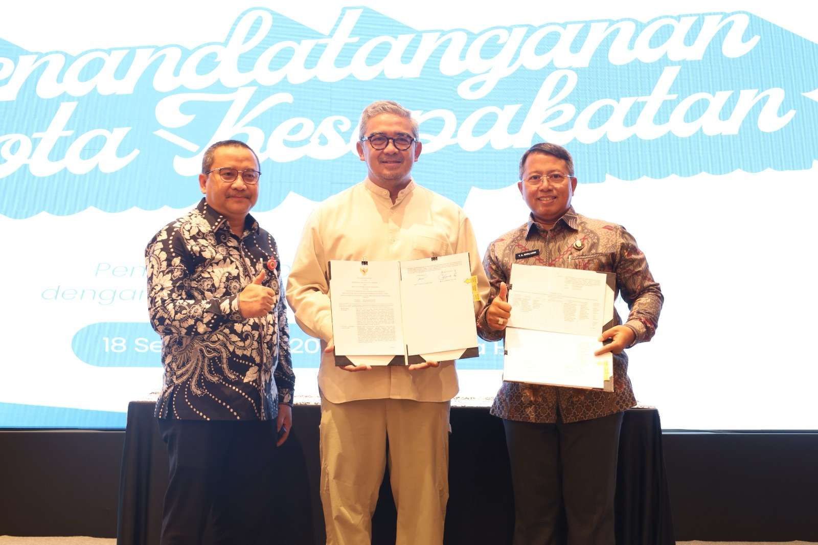 Perkuat Tertib Administrasi dan Pengamanan Aset Daerah, Pemkot Bandung dan Kantor Pertanahan Kota Bandung Tandatangani Nota Kesepakatan