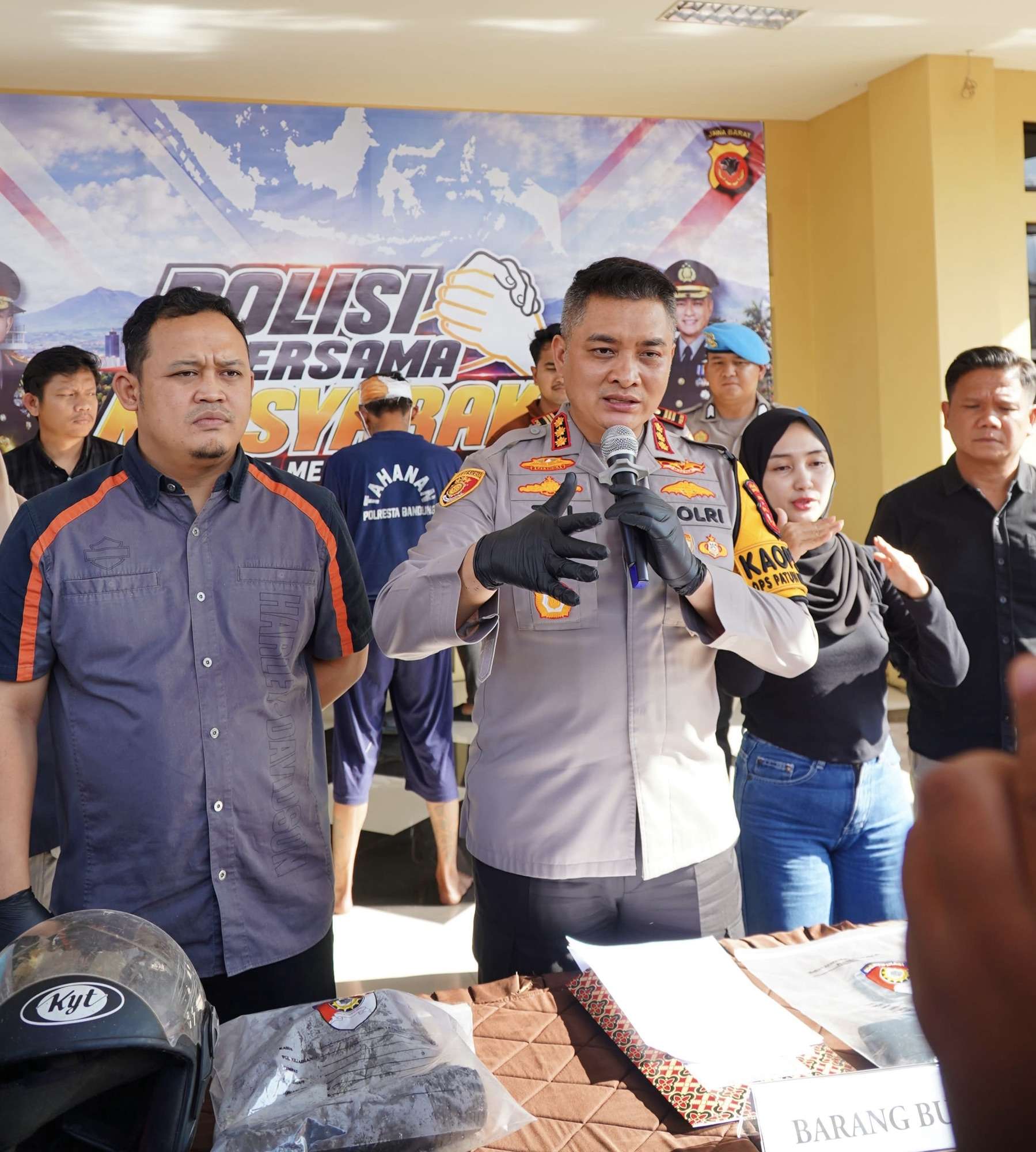 Polresta Bandung Ungkap Kasus Pencurian Ayam yang Berujung Korban Meninggal Dunia di Bojongsoang