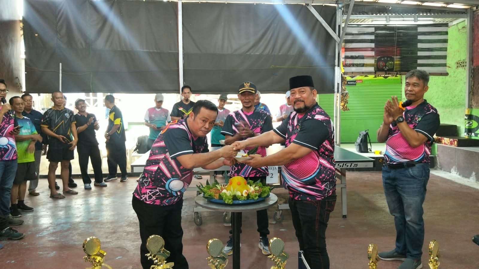MILAD KE-3 PTM SENJA 02 MERIAHKAN PERAYAAN DENGAN TURNAMEN TENIS MEJA DOUBLE DIVISI 18, 19, DAN 20