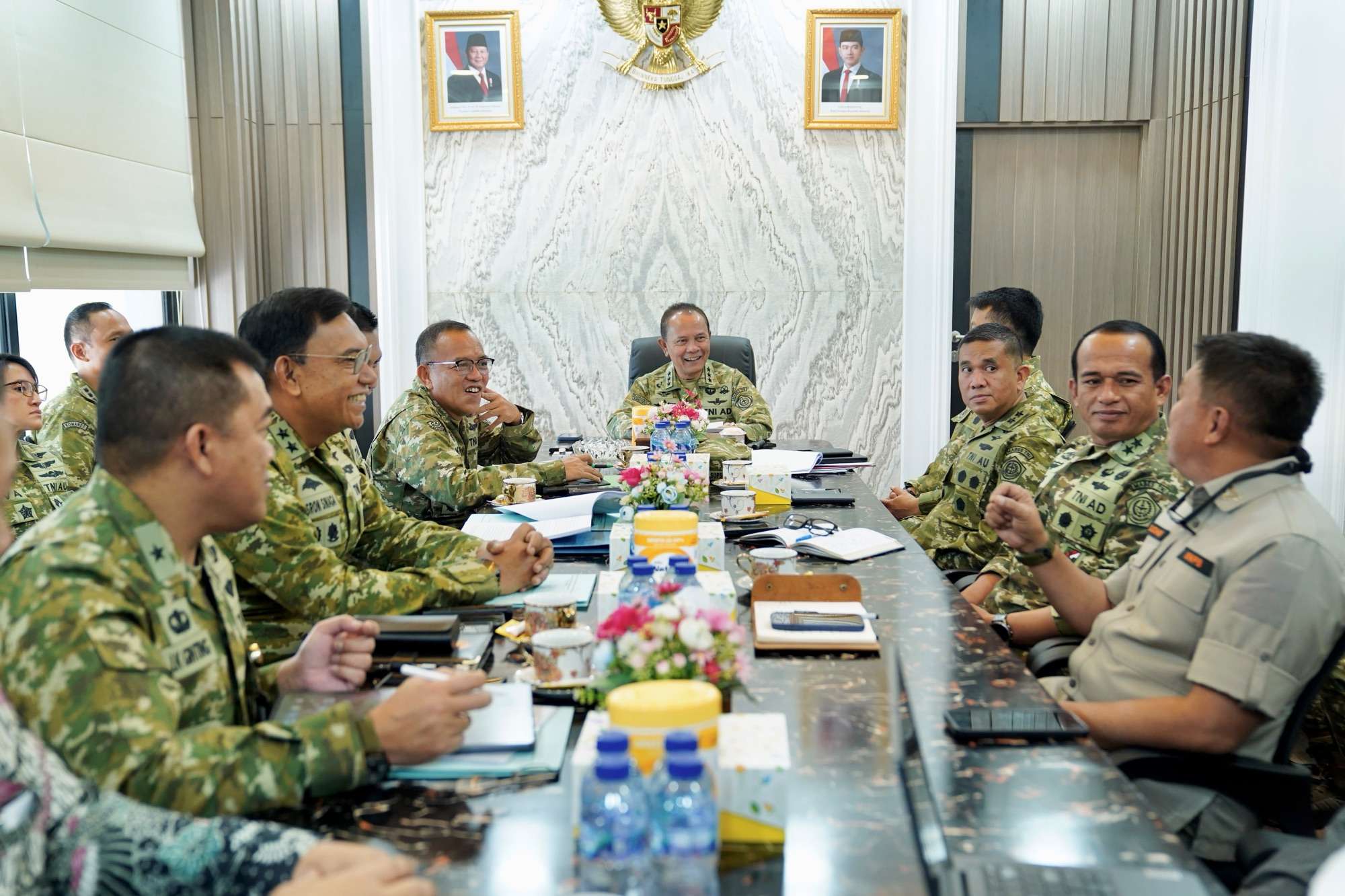 Kasum TNI Pimpin Rakor Penanganan Karhutla dan Teknologi Modifikasi Cuaca