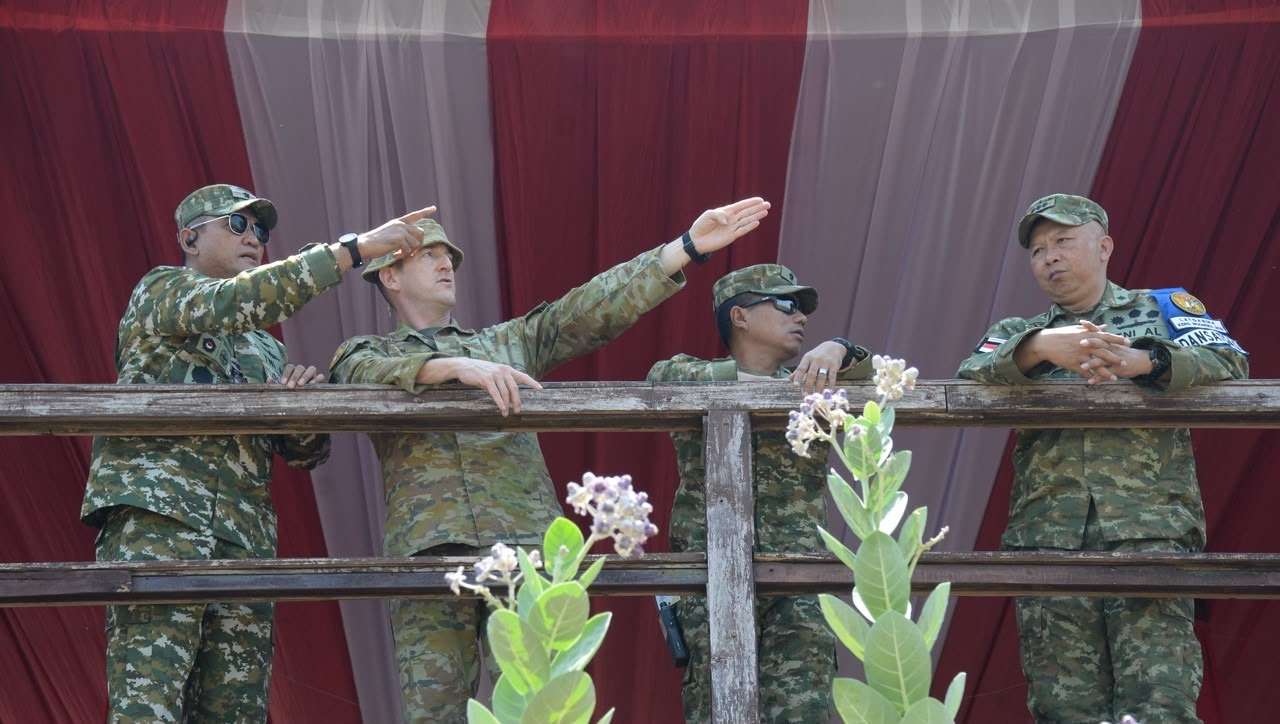 Jelang Penembakan Gabungan, TNI dan ADF Matangkan Integrasi Alutsista